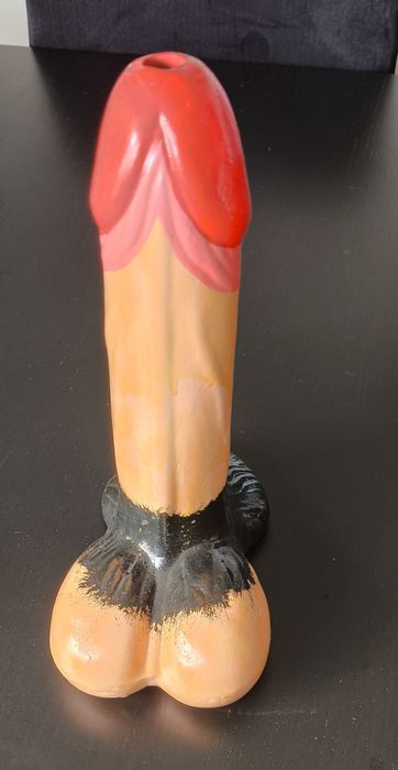 Falo das Caldas vintage em cerâmica