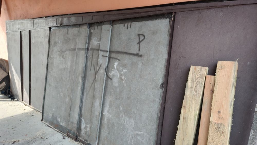 Garaż blaszak  Stary solidny gruba blacha 3x6m