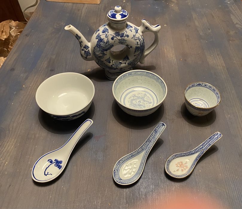 7 peças bago de arroz