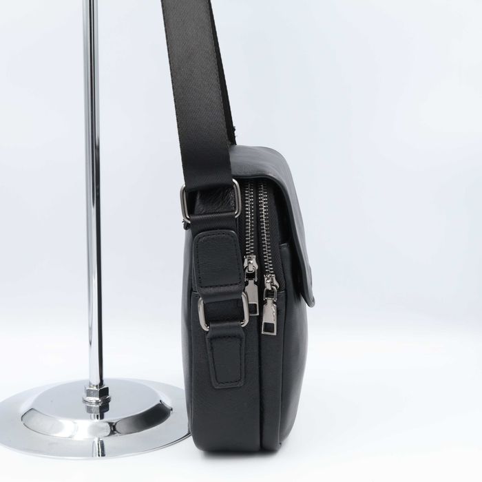 Сумка чоловіча натуральна шкіра leather 25415 Сумка мужская кожаная