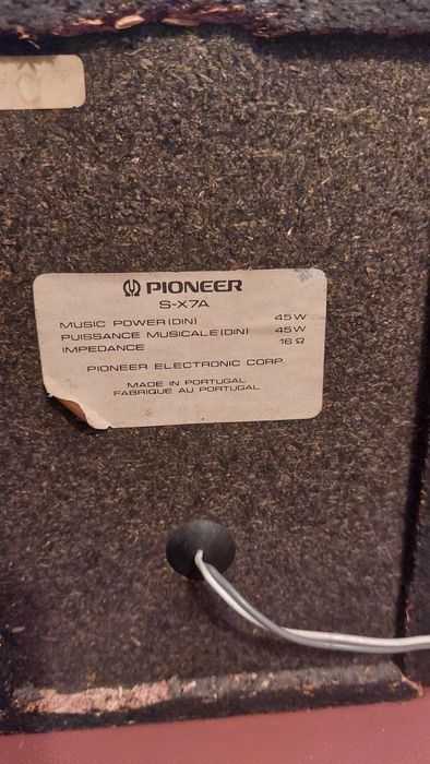 Colunas satélite Pioneer S-X7A