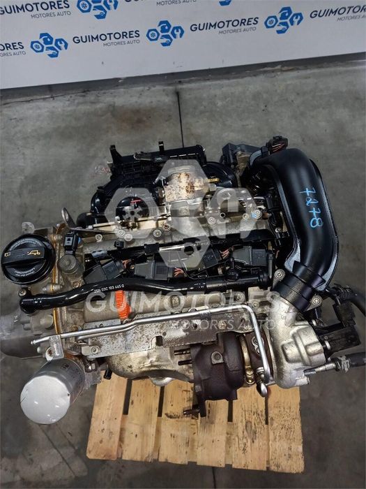 MOTOR VOLKSWAGEN GOLF VI 1.4TSI 122CV, REF: CAXA