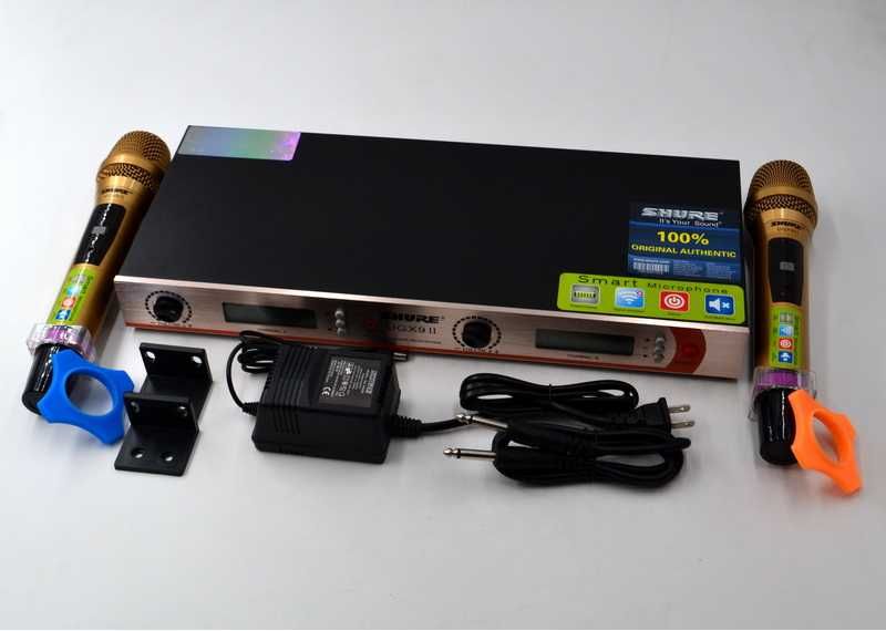 Радиосистема на 2 микрофона/Комплект профессиональных радиомикрофонов ...
