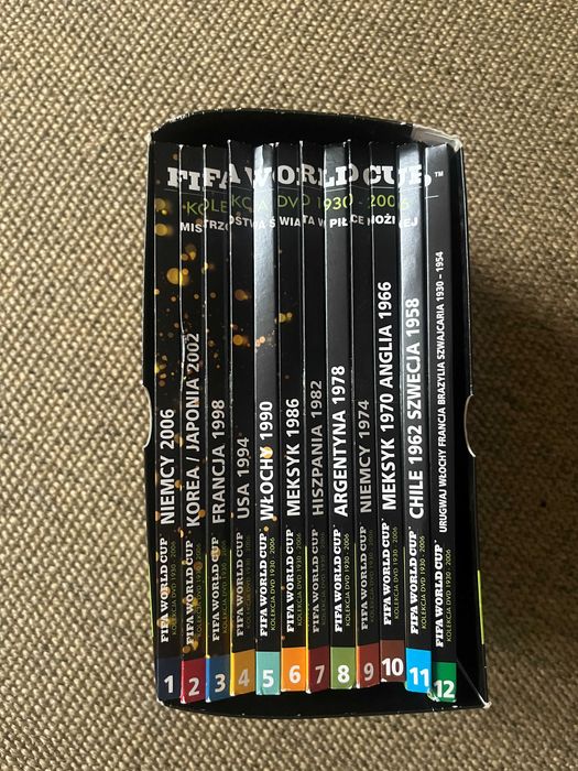 Fifa World Cup 1930 - 2006 kolekcja DVD 12 części