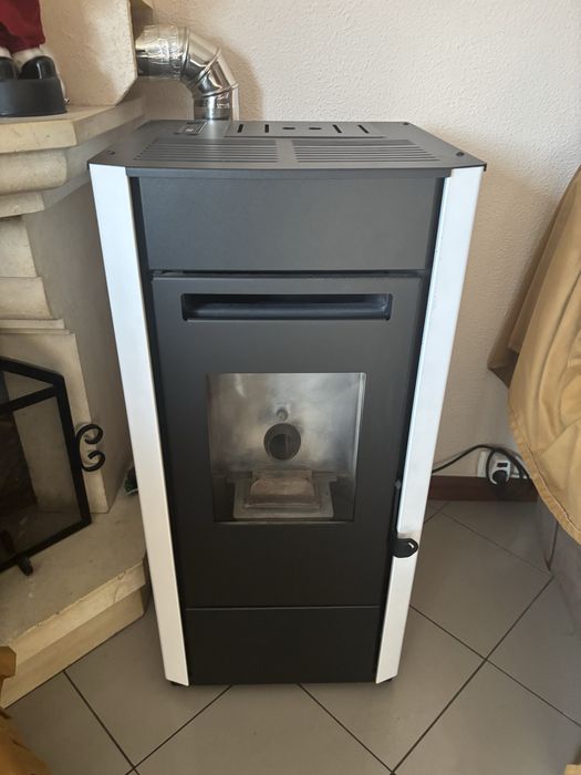 Salamandra a pellets 8kw ainda com garatia