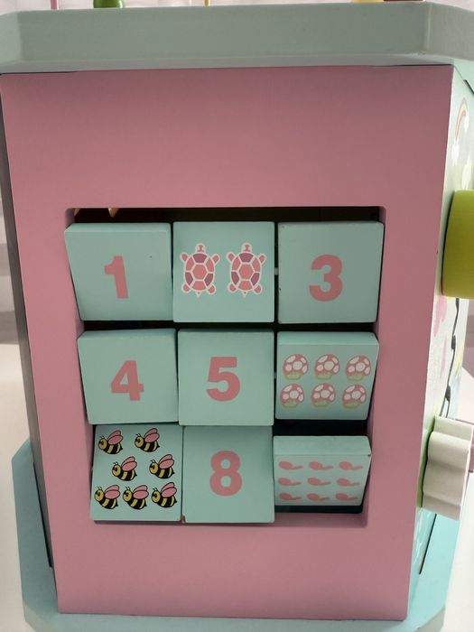 Бізікуб для дівчинки Великий