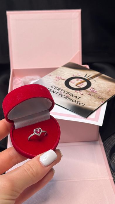 Sprzedam bransoletkę i pierścionek Pandora