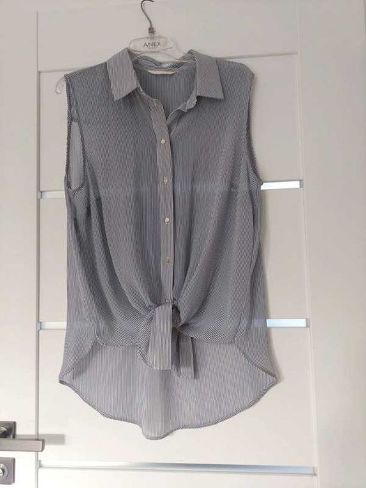 Biało niebieska koszula h&m rozm. M