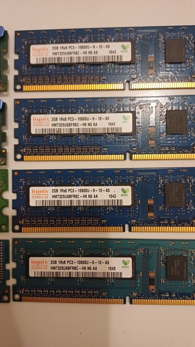 Pamiec ram hyperx , hynix, samsung 2 gb , 4 gb