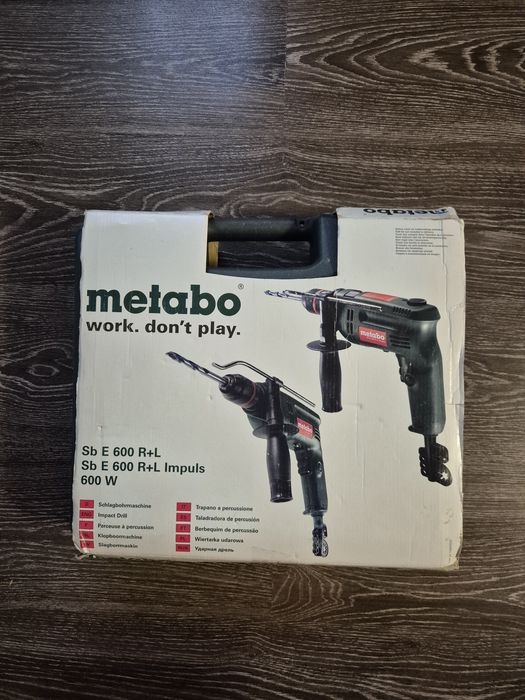 Ударна дрель Metabo Sb E 600 Impuls