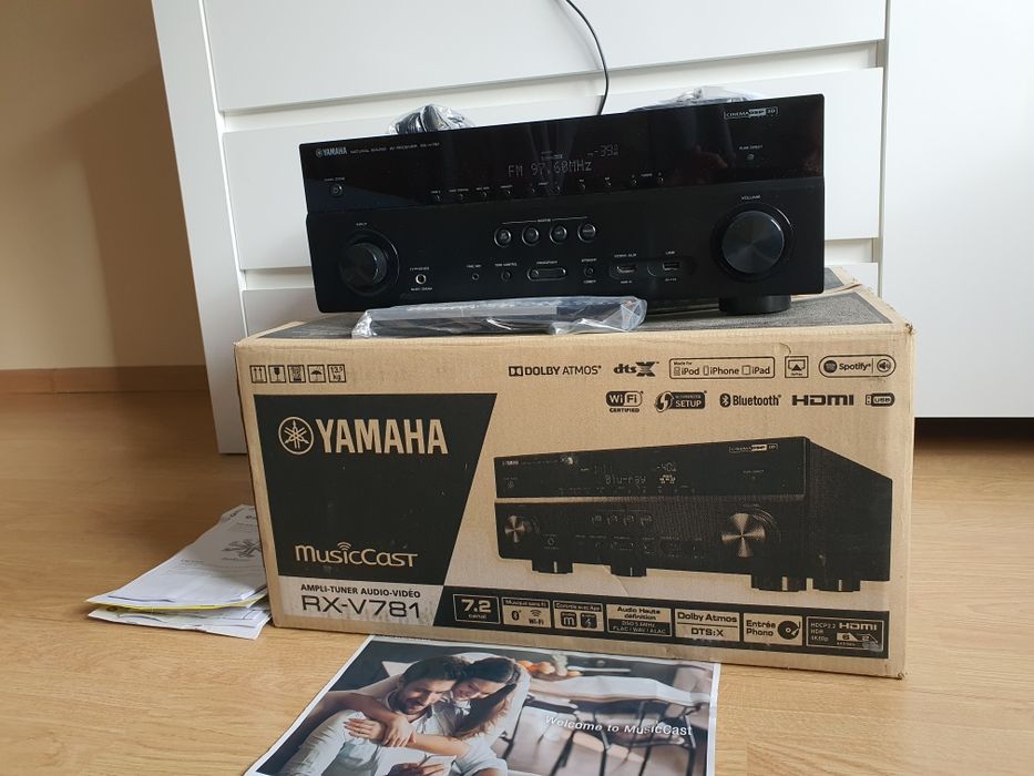 Yamaha RX-V781 7.2 MusicCast Bluetooth jak nowa