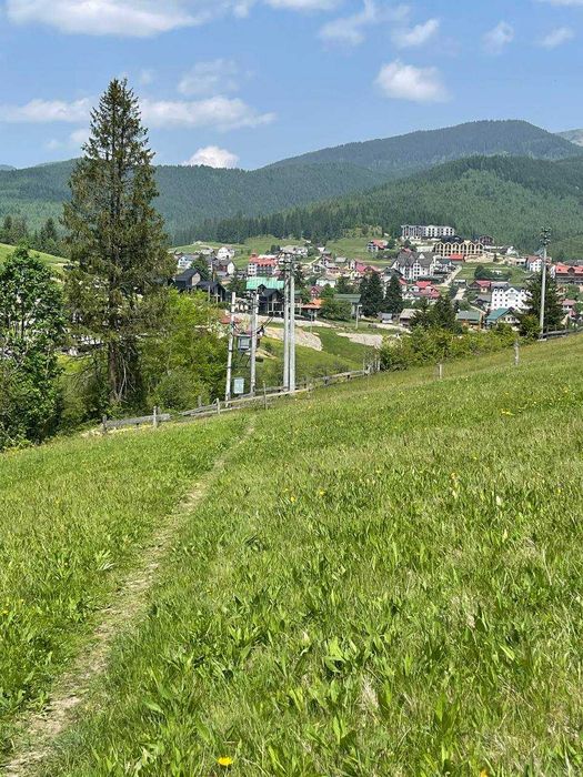 Ділянка в горах  з гарним краєвидом біля Буковеля
