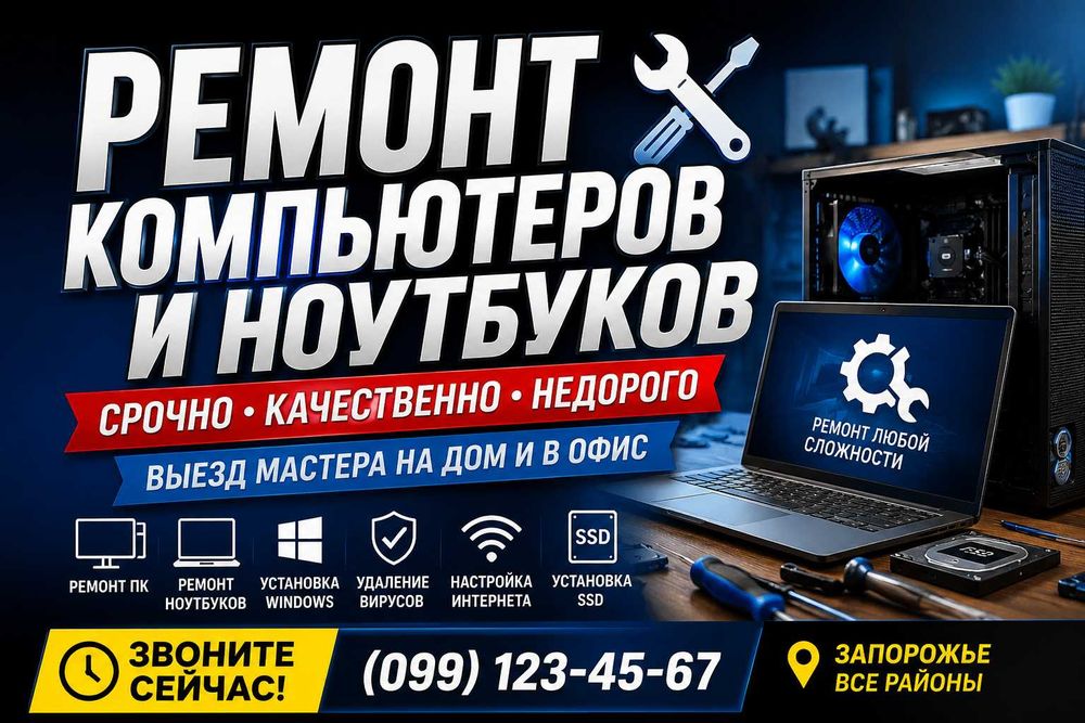 Швидкий та надійний ремонт ПК, ТВ та кавомашин з гарантією