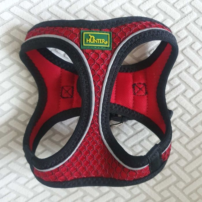 Hunter Szelki dla szczeniaka Cavapoo lub Maltipoo Comfort XXS czerwone