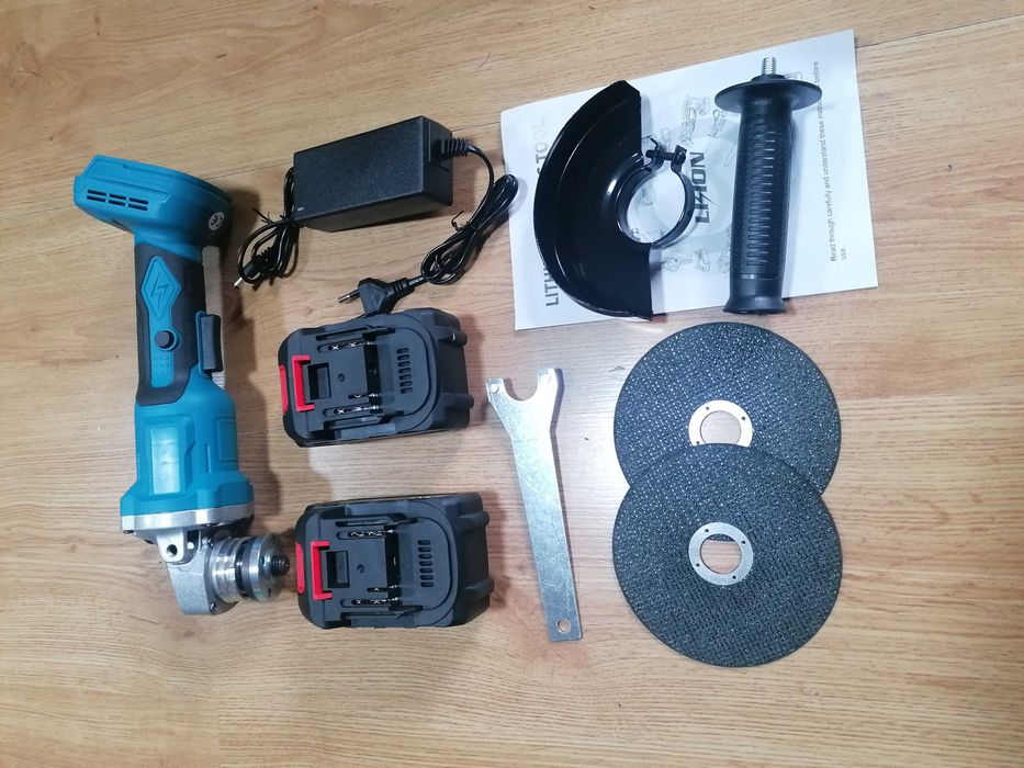 Szlifierka akumulatorowa bezszczotkowa 18 V 2 X akumulator zestaw  kpl