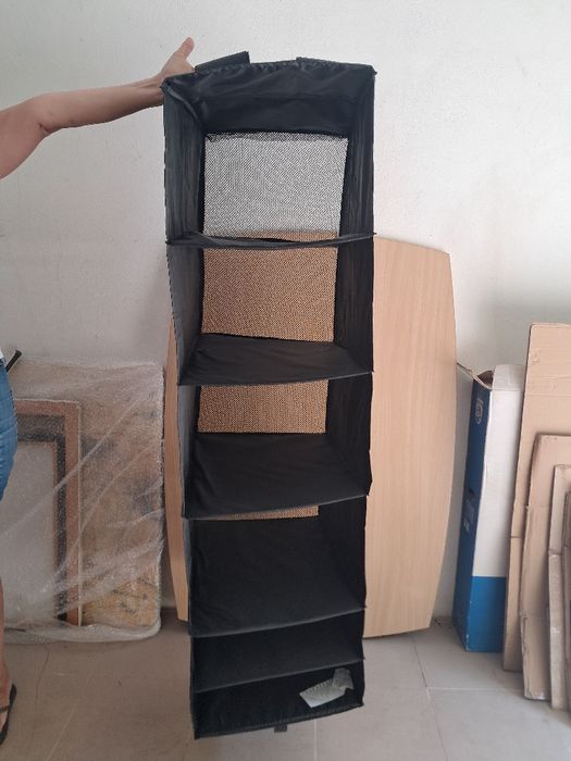 arrumação com 6 compartimentos