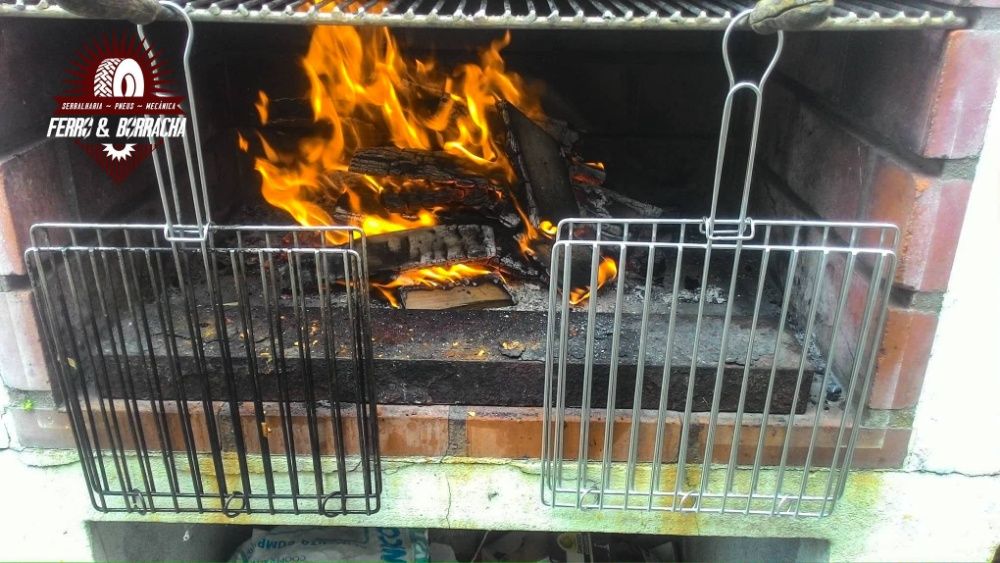 Grelha em aço inox Medidas personalizadas