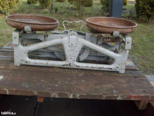 Waga szalkowa z odważnikami KURIER Warto