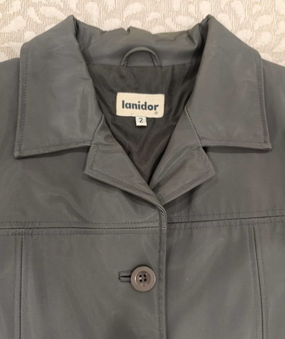 Gabardina impermeável estilo clássico