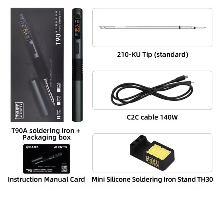 ‼️Alientek T90B‼️Найкращий паяльник для паяння дронів та іншого‼️