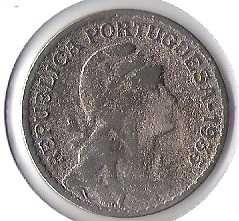 1 Escudo 1935 - Verdadeira