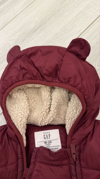 Комбінезон зимовий Gap бордо 18-24 місяців