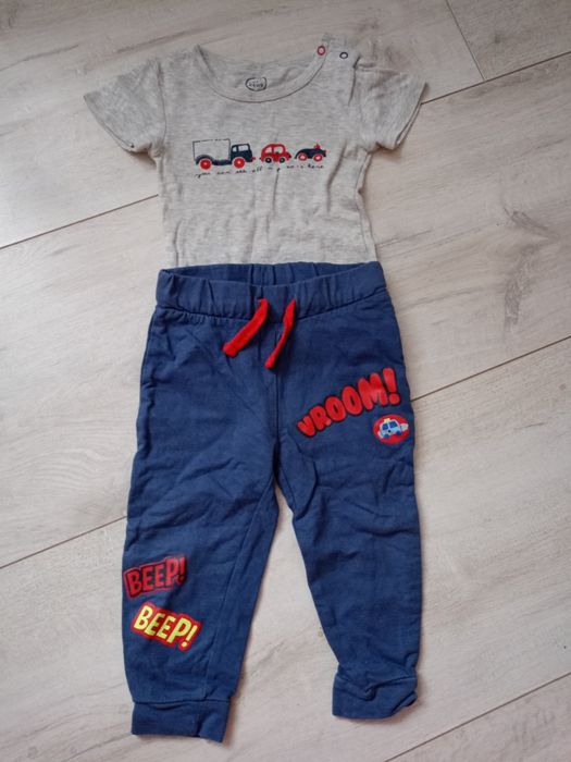 Body + spodnie r.80