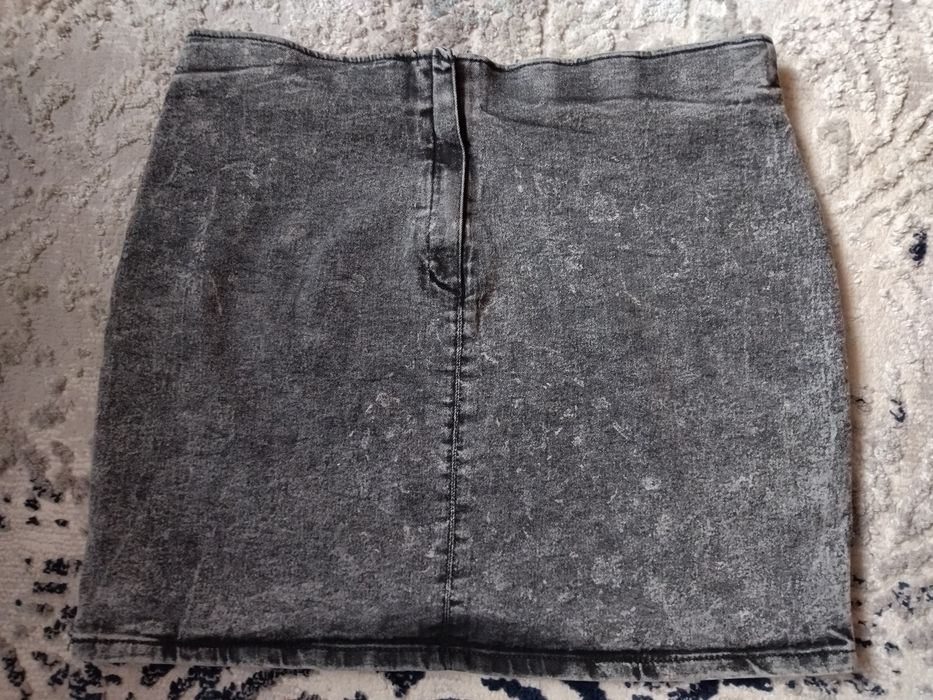 Spódniczka mini, szara
