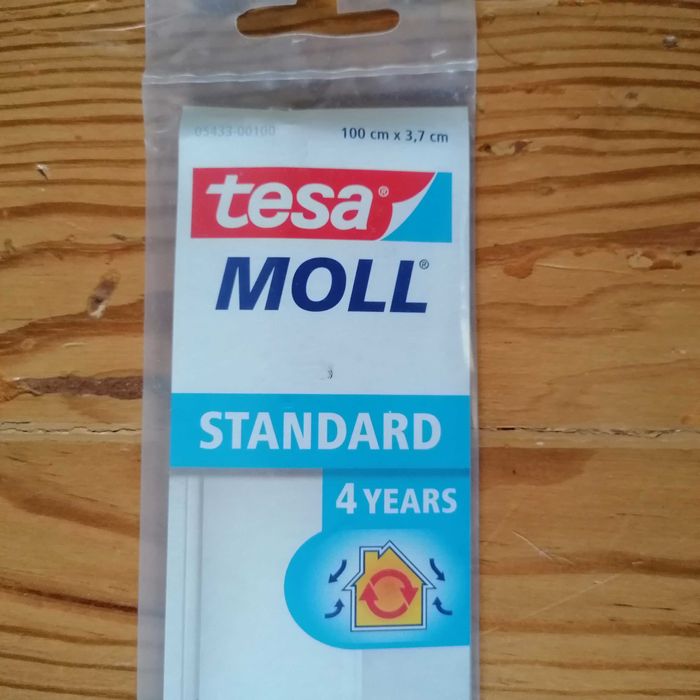 Tesamoll® para debaixo da porta - vedante de proteção contra o vento