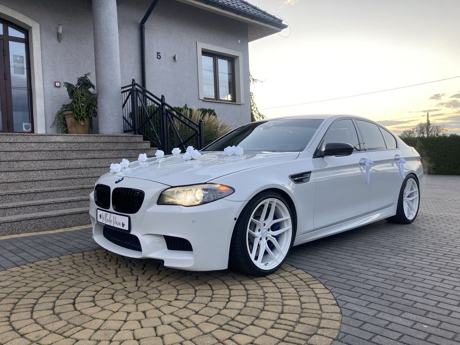 Piękne BMW M5 na Twój ślub/ auto na wesele Rybnik • OLX.pl