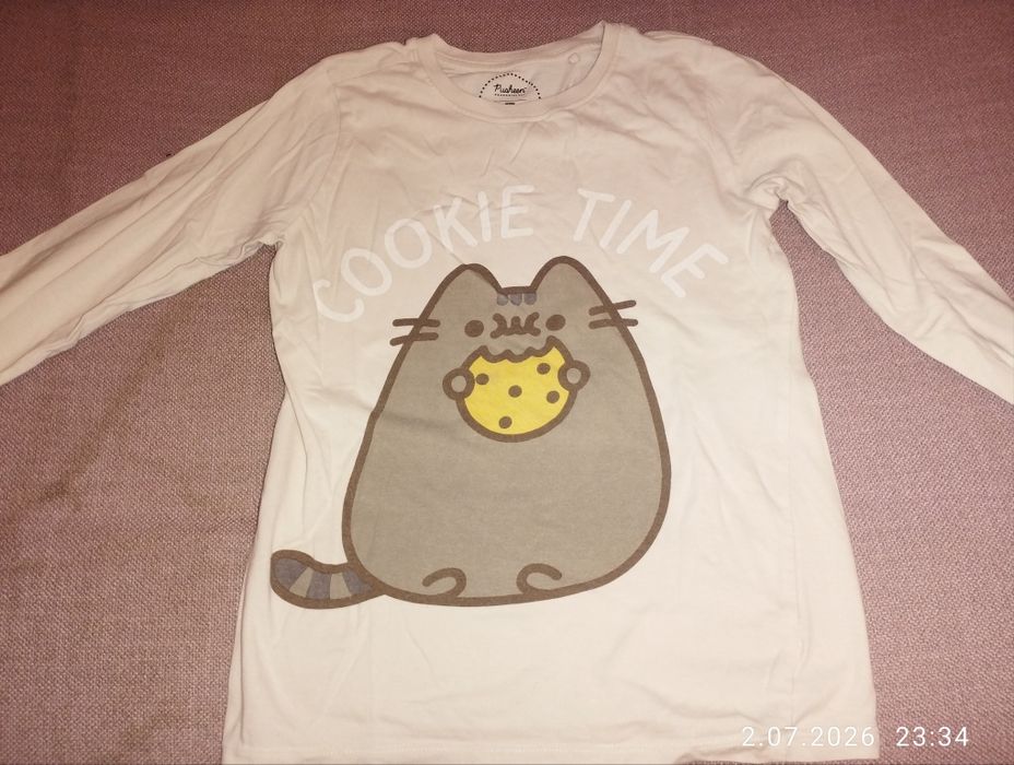 Piękna bluzka Pusheen Sinsay 140