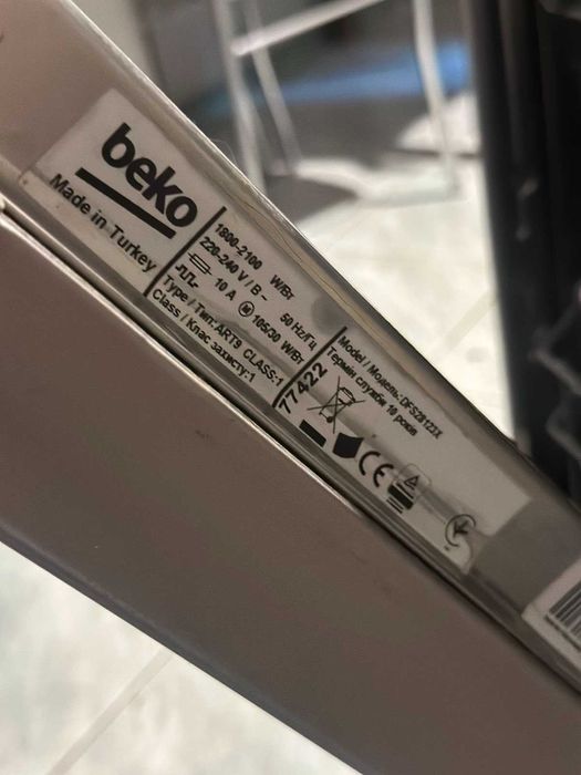 Посудомийна машина Beko D1‑S523T2XI на запчастини