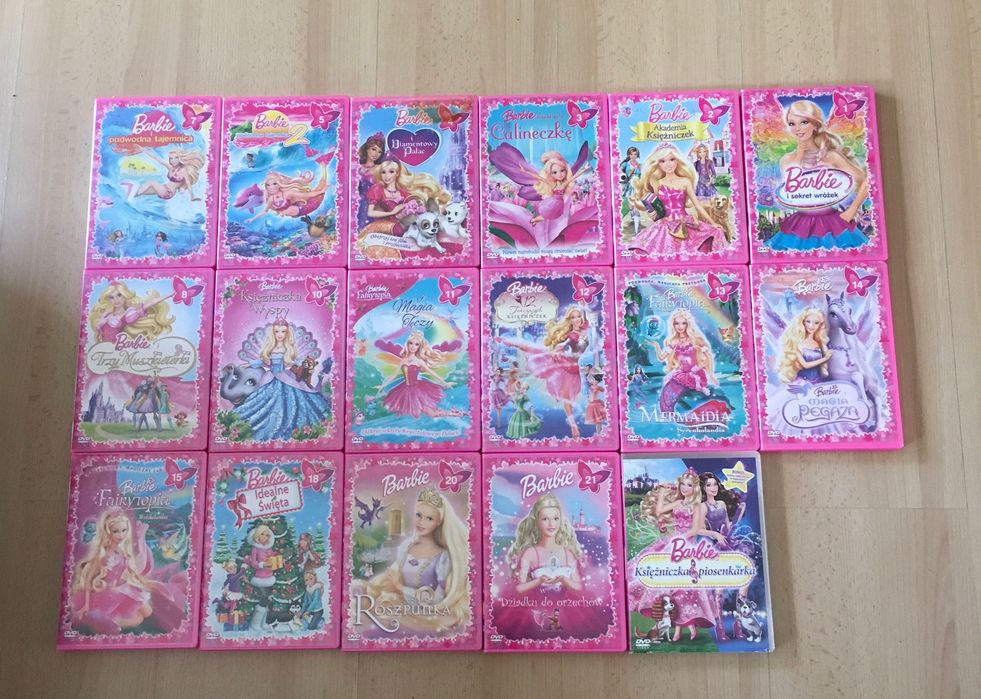 Plyty CD bajki Barbie