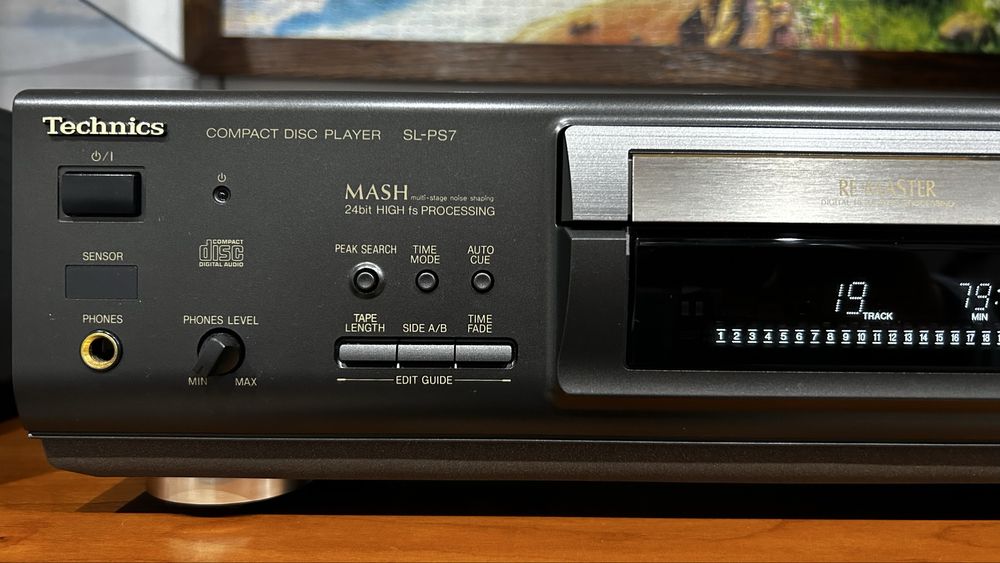 Leitor de CD Technics SL-PS7