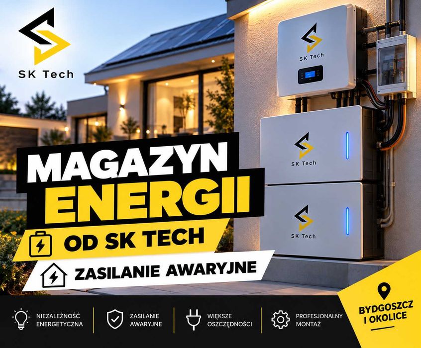 Montaż magazynu energii z backu ready Grudziądz zasilanie awaryjne budynku, elektryka seris pv fotowoltaiki – Grudziądz dotacje aktualne  | SK-TECH
