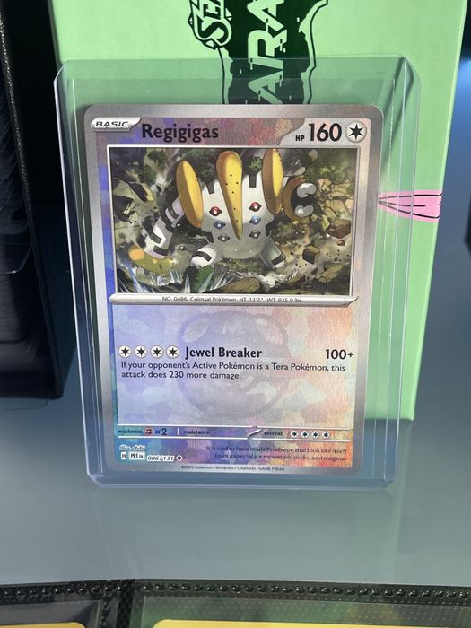 Pokemon Regigigas master ball Prismatic