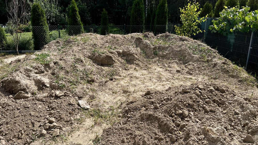 Ziemia z ogrodka oddam za darmo