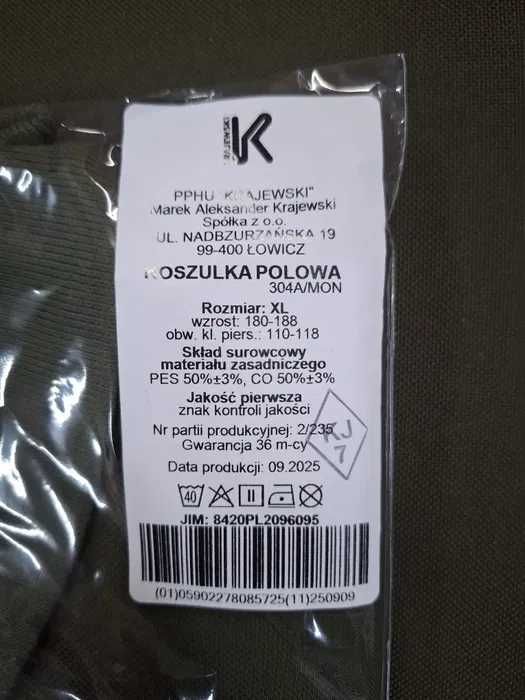 Koszulka polo 304A/MON wojskowa nowa XL
