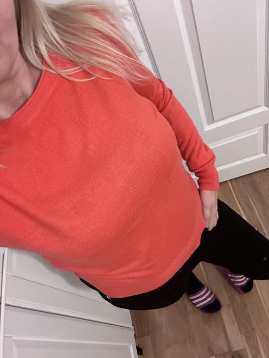 Sweter damski koralowy Primark Atmosphere