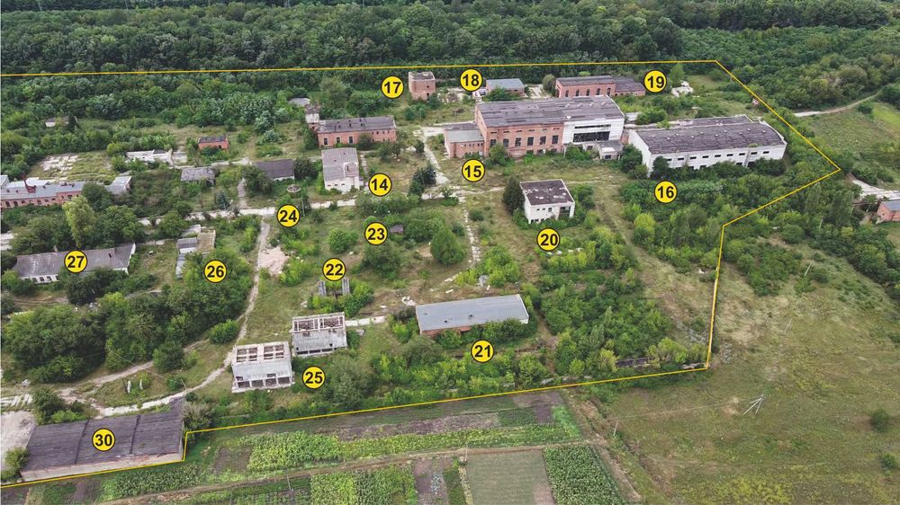 Майновий комплекс. 5 МВт. Залізнична гілка. Пошук інвестора. 40га