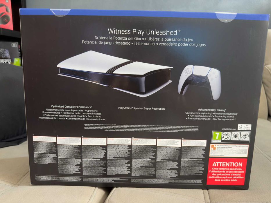 PS5 Pro Nova e Selada — Fatura + Garantia Worten
