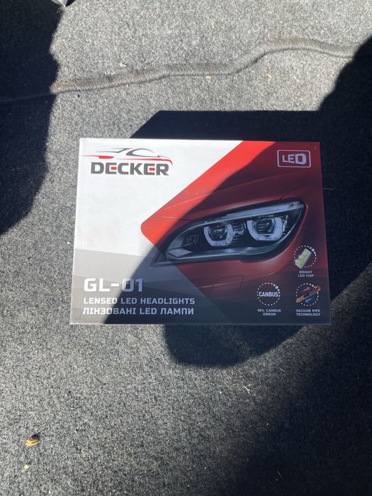 Лампа світлодіодна Led Deker H7 6000K