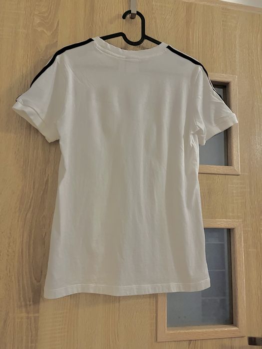 Bluzka koszulka T-shirt Adidas z paskami nieużywana bez metki