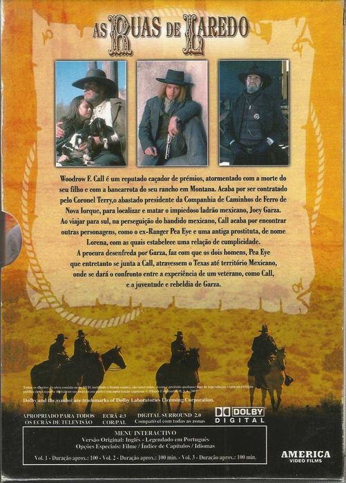 As Ruas de Laredo (série completa 3 DVD) (1995)