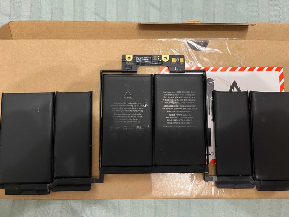 Аккумулятор A1964 Macbook Pro. Оригинал!