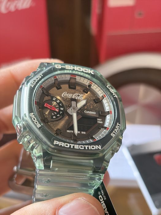 Casio G-shock  + gratis Coca-Cola Limited Edition GA-2100CC -3AER NOWY