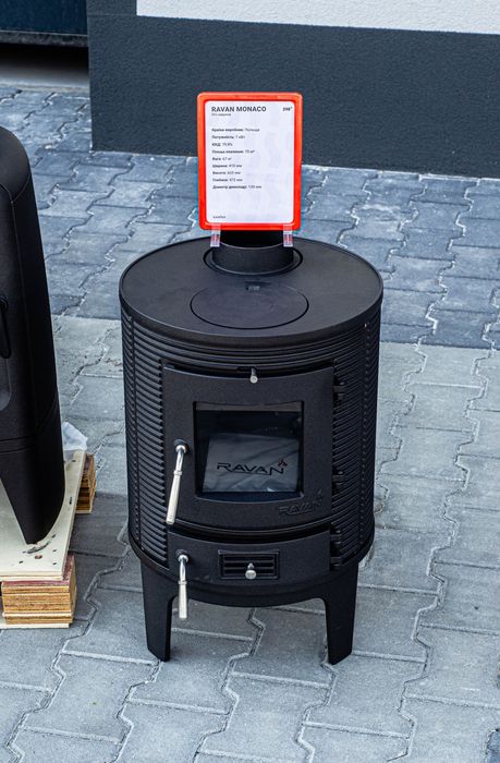 Піч чавунна Ravan Monaco (7 кВт)