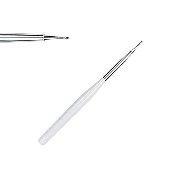 Pędzel biały T - sonda / Bass Cosmetics