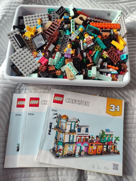 LEGO 31141 Główna ulica kompletny z instrukcjami