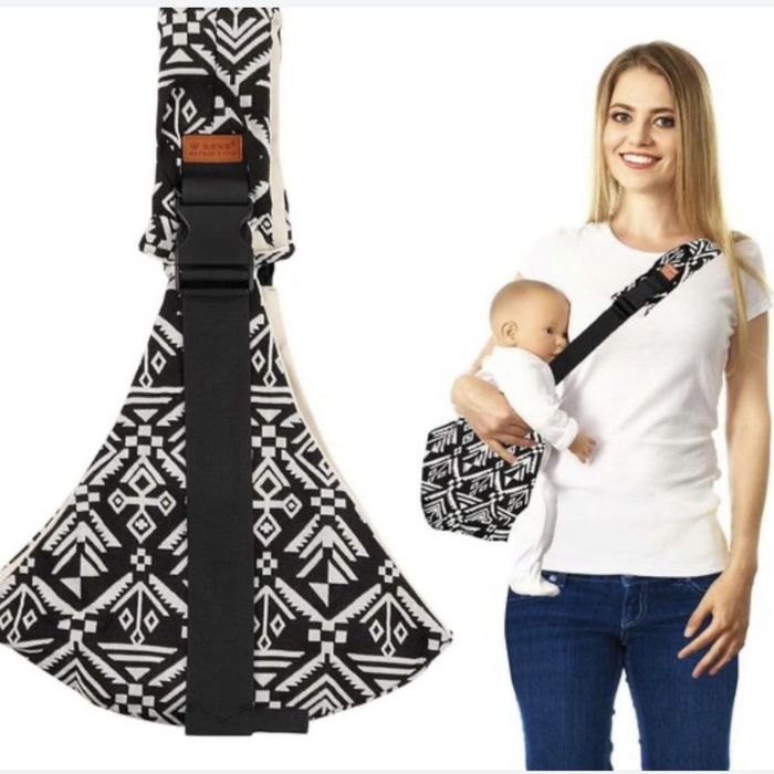 Переноска дитяча слінг, кросбоді хіпсіт.